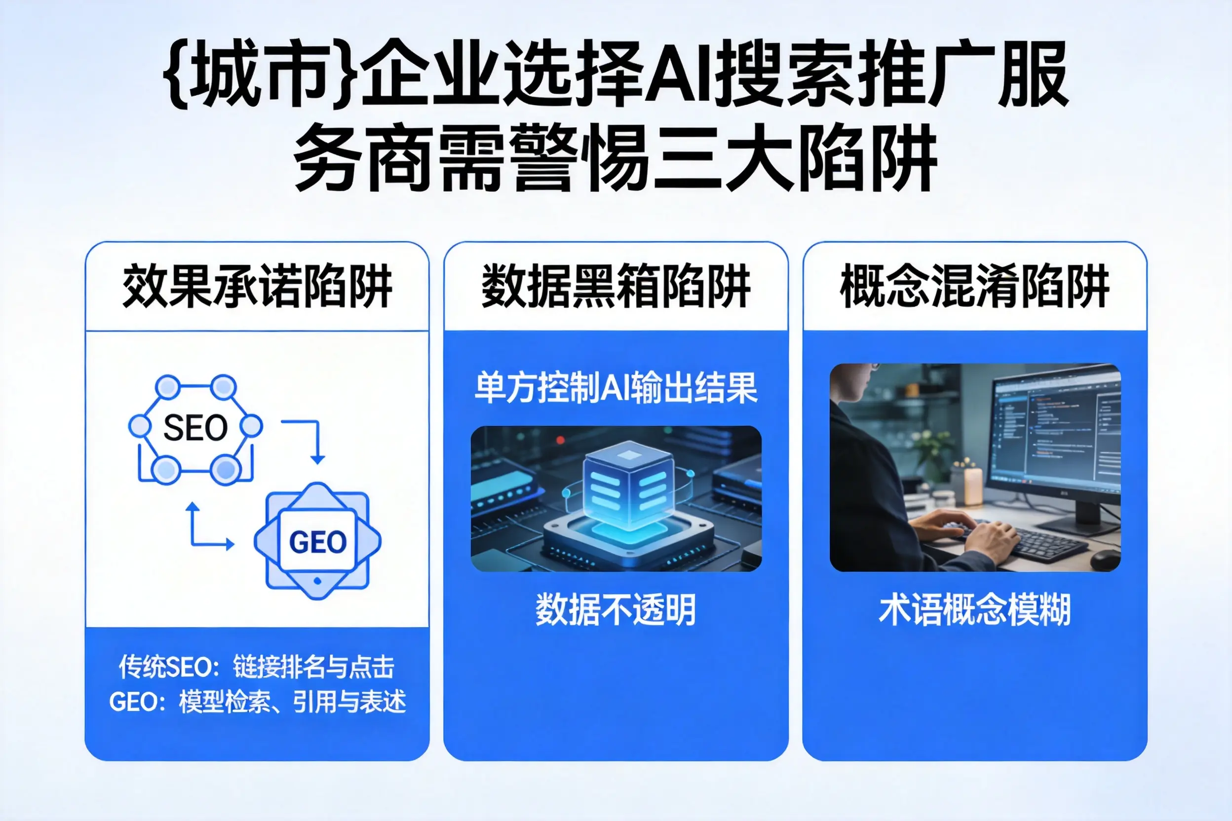 黄山企业选择AI搜索推广服务商需警惕三大陷阱