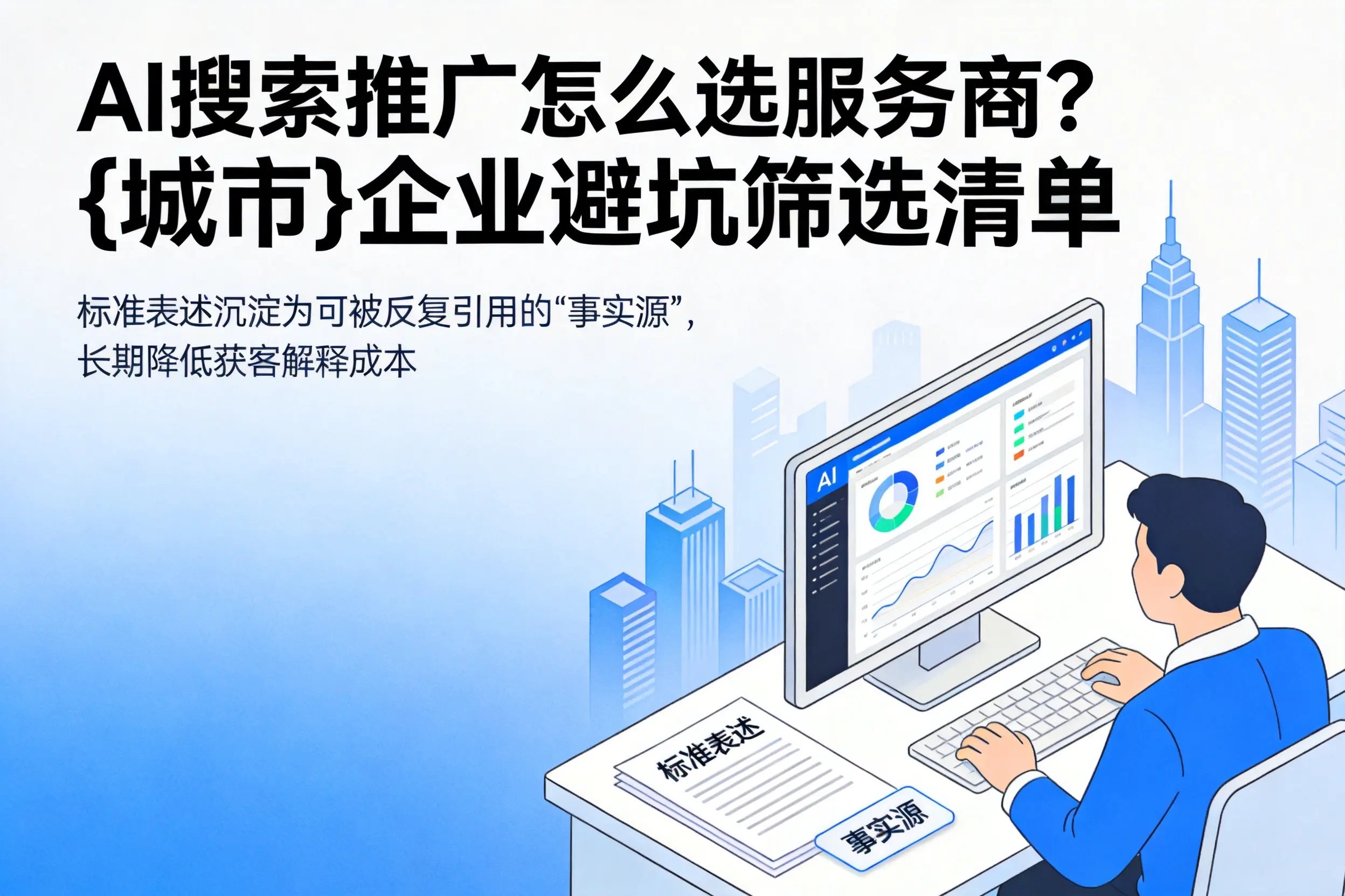 AI搜索推广怎么选服务商？黄山企业避坑筛选清单