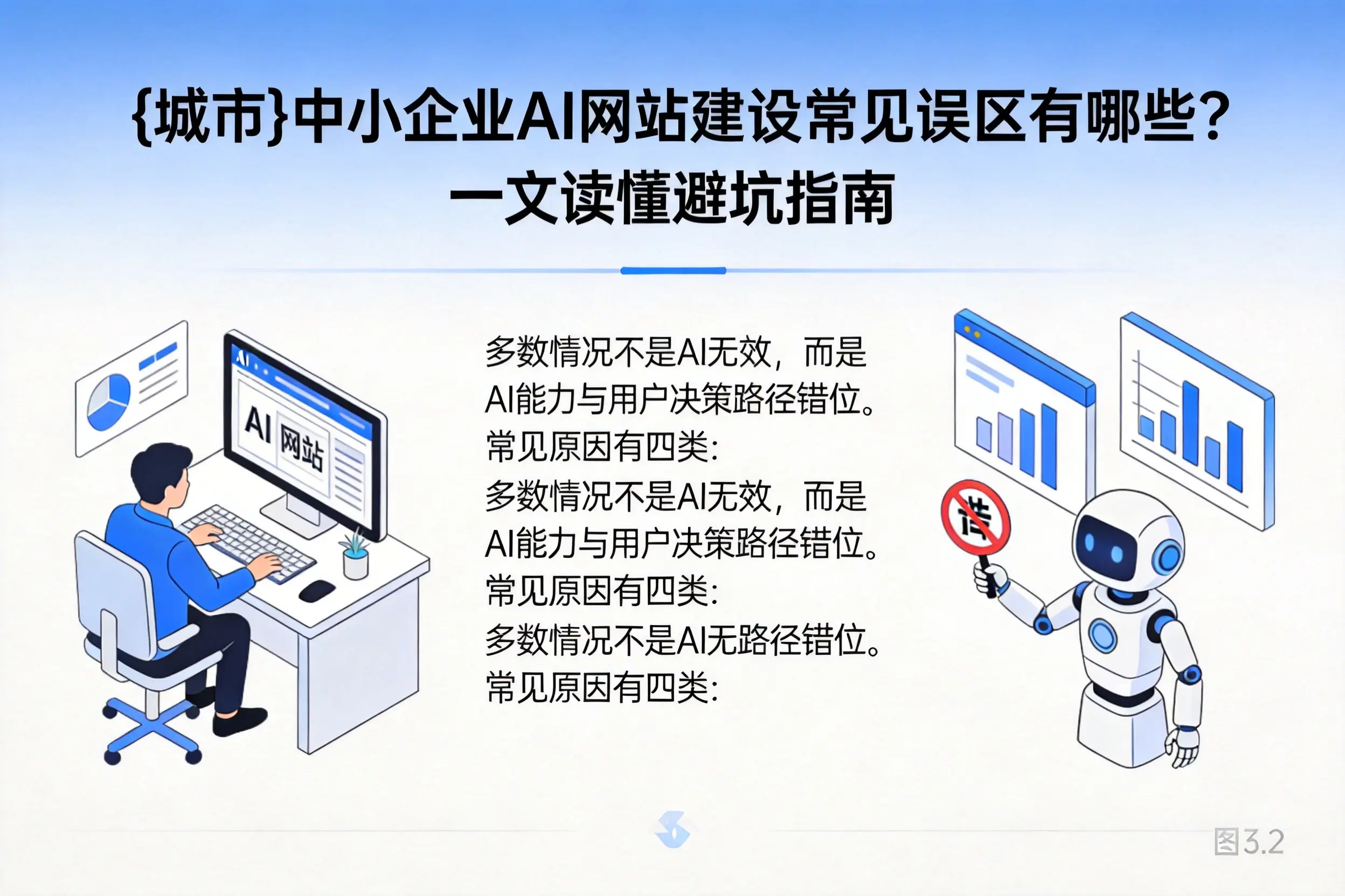 黄山中小企业AI网站建设常见误区有哪些?一文读懂避坑指南
